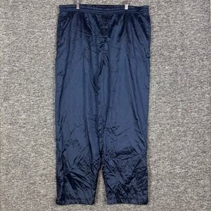 Vintage 90s Baggy Wilson Staff Gore-Tex Navy Blue Windbreaker Track Pants Large